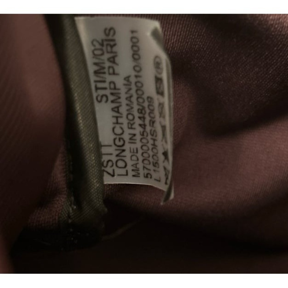 Longchamp Le Pilage Energy Extra Small Crossbody Bag Handle Tote Burgundy $250+ - Picture 8 of 8